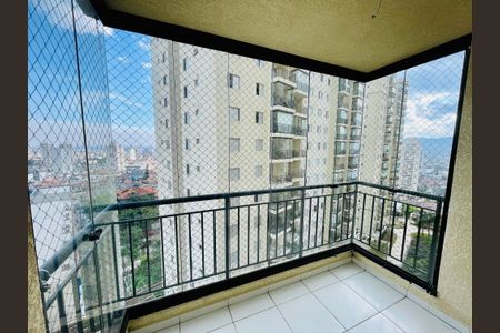 Varanda da Sala de apartamento à venda com 3 quartos, 74m² em Picanço, Guarulhos
