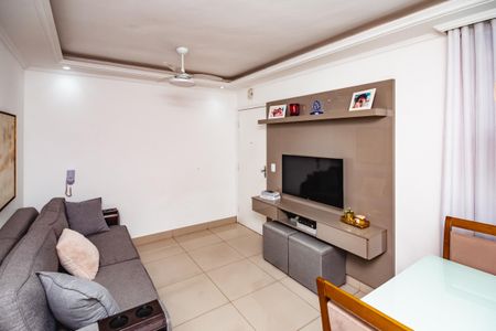 Sala de apartamento à venda com 2 quartos, 54m² em Santa Branca, Belo Horizonte