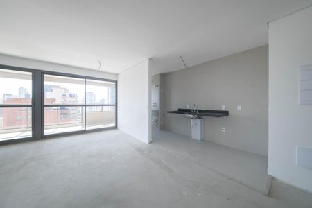 Sala de apartamento para alugar com 2 quartos, 81m² em Brooklin, São Paulo