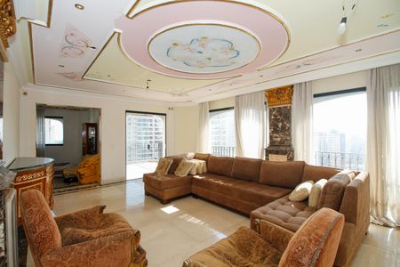 Sala de Estar de apartamento à venda com 5 quartos, 669m² em Paraíso, São Paulo