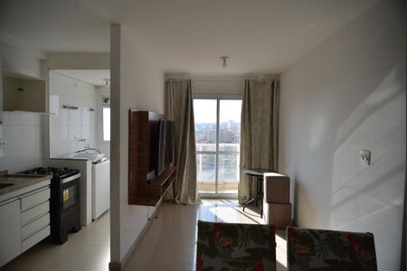 Sala de apartamento à venda com 2 quartos, 55m² em Parque das Nações, Santo André