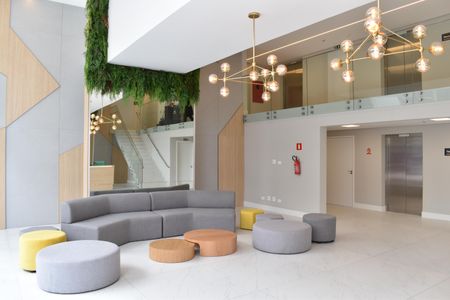 Studio para alugar com 27m², 1 quarto e sem vagaHall de entrada