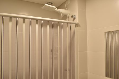 Studio para alugar com 27m², 1 quarto e sem vagaBanheiro do Studio