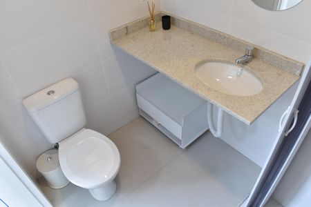 Studio à venda com 27m², 1 quarto e sem vagaBanheiro do Studio