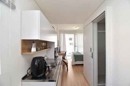 Studio à venda com 27m², 1 quarto e sem vagaStudio