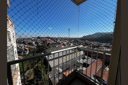 Varanda da Sala de apartamento para alugar com 2 quartos, 62m² em Jardim Marilu, São Paulo