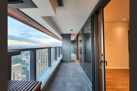 Varanda de apartamento à venda com 2 quartos, 83m² em Itaim Bibi, São Paulo