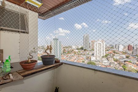 Varanda de apartamento à venda com 2 quartos, 64m² em Vila Gumercindo, São Paulo