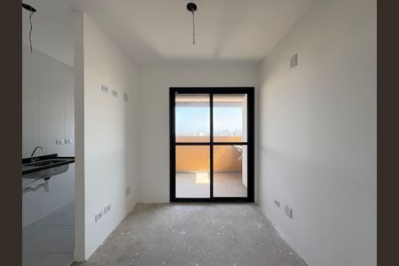 Sala de apartamento à venda com 2 quartos, 40m² em Jardim Cristiane, Santo André