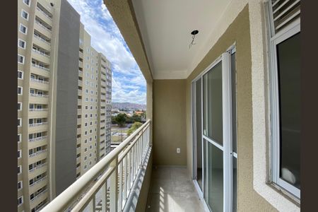 Varanda da Sala de apartamento à venda com 2 quartos, 45m² em Del Castilho, Rio de Janeiro