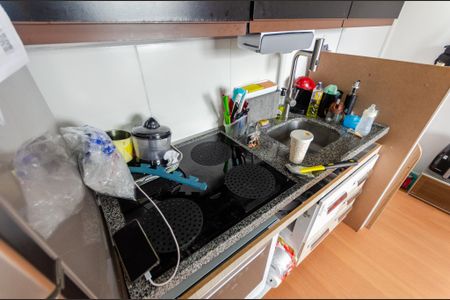 Studio à venda com 26m², 1 quarto e sem vagaCozinha