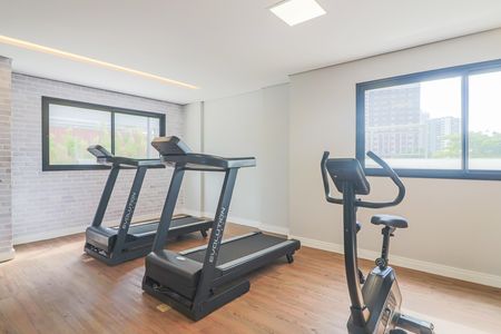 Apartamento para alugar com 40m², 2 quartos e sem vaga Apartamento para alugar com 40m², 2 quartos e sem vagaÁrea comum - Academia
