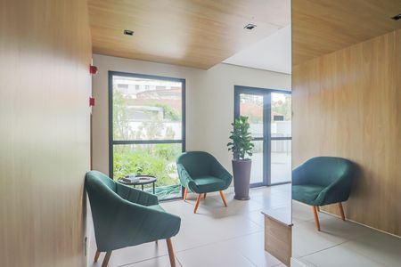 Apartamento para alugar com 40m², 2 quartos e sem vaga Apartamento para alugar com 40m², 2 quartos e sem vagaHall de entrada