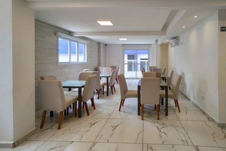 Apartamento para alugar com 77m², 2 quartos e 1 vagaÁrea comum - Salão de festas