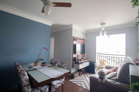 Sala de apartamento à venda com 3 quartos, 68m² em Parque Novo Mundo, São Paulo