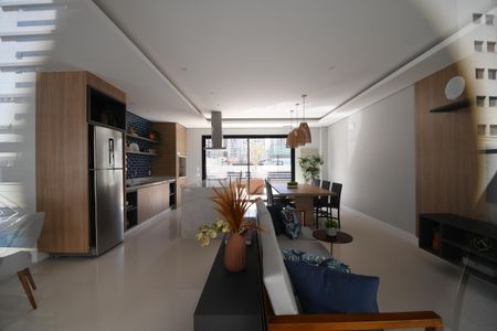 Studio à venda com 48m², 1 quarto e 1 vagaÁrea comum - Salão de festas