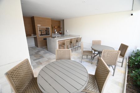 Studio à venda com 48m², 1 quarto e 1 vagaÁrea comum - Churrasqueira