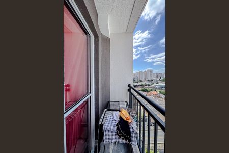 Varanda da Sala de apartamento à venda com 2 quartos, 42m² em Brás, São Paulo