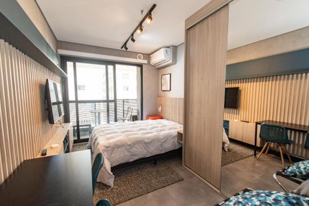 Studio para alugar com 25m², 1 quarto e sem vaga Studio para alugar com 25m², 1 quarto e sem vagaStudio
