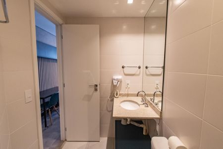 Studio para alugar com 25m², 1 quarto e sem vaga Studio para alugar com 25m², 1 quarto e sem vagaBanheiro