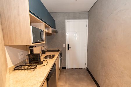 Studio para alugar com 25m², 1 quarto e sem vaga Studio para alugar com 25m², 1 quarto e sem vagaCozinha