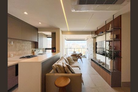 Sala de apartamento à venda com 2 quartos, 67m² em Perdizes, São Paulo