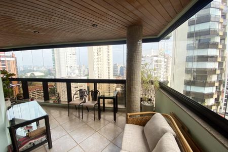 Varanda da Sala de apartamento para alugar com 4 quartos, 230m² em Paraíso, São Paulo