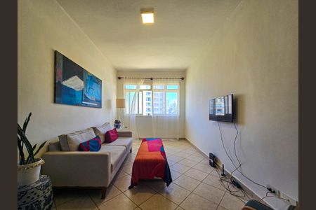 Sala de apartamento para alugar com 1 quarto, 89m² em Macuco, Santos
