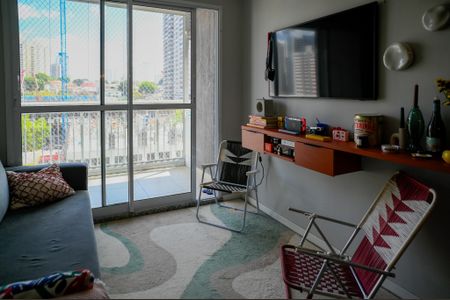 Sala de apartamento à venda com 2 quartos, 55m² em Vila Dom Pedro I, São Paulo