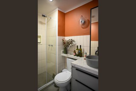 Apartamento à venda com 55m², 2 quartos e 1 vagaBanheiro Social