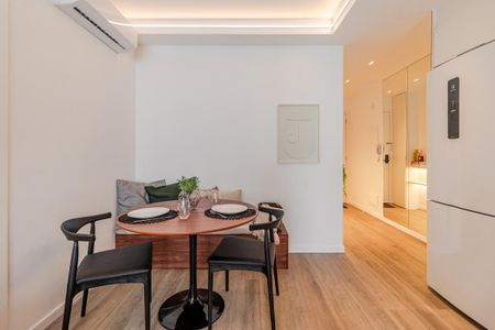 Sala de apartamento à venda com 1 quarto, 41m² em Jardins, São Paulo
