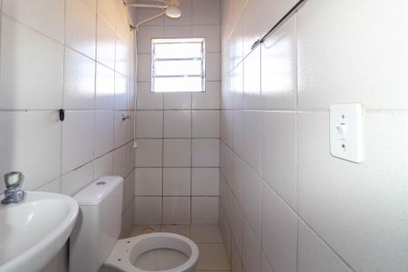 Banheiro Social de casa para alugar com 1 quarto, 30m² em Jardim Caguassu, São Paulo