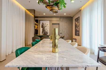Área comum de apartamento para alugar com 1 quarto, 45m² em Campo Belo, São Paulo