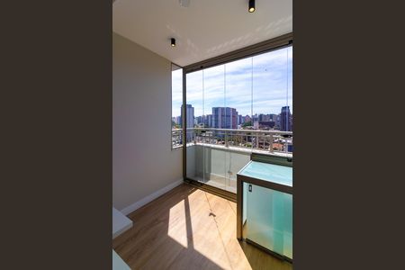 Varanda de apartamento para alugar com 1 quarto, 45m² em Campo Belo, São Paulo