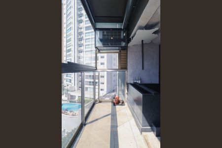 Apartamento à venda com 77m², 1 quarto e 1 vagaVaranda