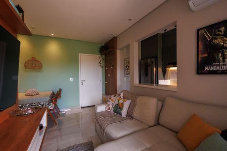 Sala de apartamento para alugar com 2 quartos, 55m² em Independência, Taubaté