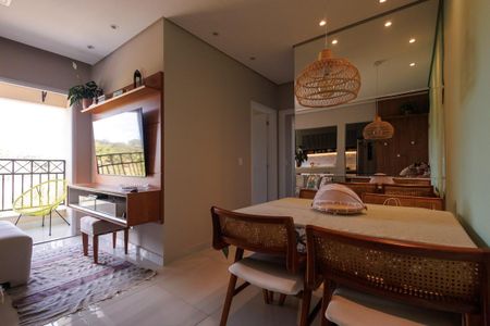Sala de apartamento para alugar com 2 quartos, 55m² em Independência, Taubaté