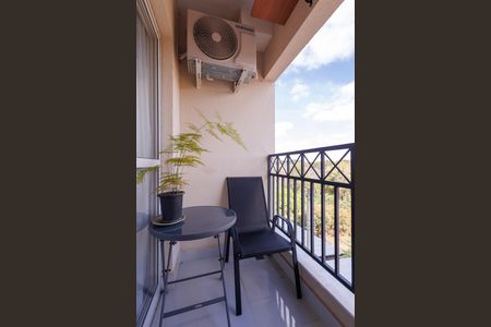 Varanda da Sala de apartamento para alugar com 2 quartos, 55m² em Independência, Taubaté