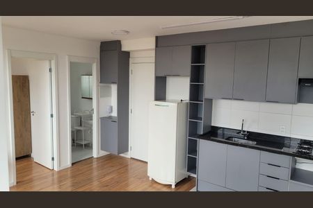 Cozinha de apartamento para alugar com 1 quarto, 38m² em Morumbi, São Paulo