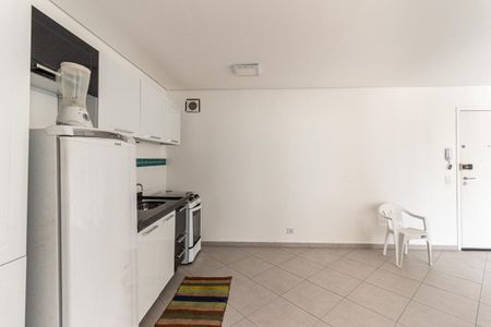 Cozinha de kitnet/studio à venda com 1 quarto, 40m² em República, São Paulo