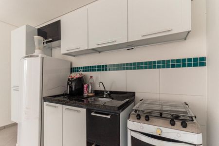 Studio à venda com 40m², 1 quarto e sem vagaCozinha