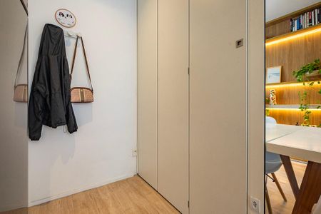 Sala/Cozinha de kitnet/studio à venda com 1 quarto, 42m² em Pinheiros, São Paulo