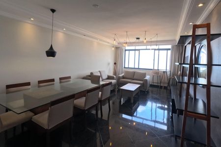 Sala de apartamento para alugar com 3 quartos, 144m² em Gonzaga, Santos