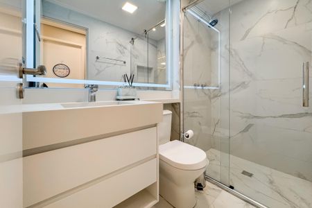 Apartamento à venda com 55m², 2 quartos e 1 vagaBanheiro Social