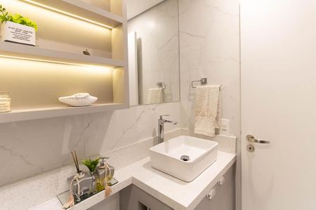 Apartamento à venda com 72m², 3 quartos e 1 vagaBanheiro Social