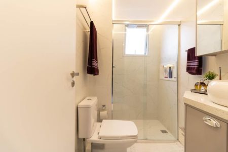 Apartamento à venda com 72m², 3 quartos e 1 vagaBanheiro da Suíte