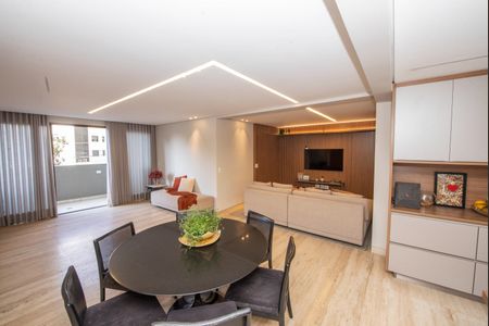 Sala de apartamento à venda com 4 quartos, 216m² em Sion, Belo Horizonte