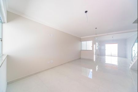 Sala de casa à venda com 3 quartos, 190m² em Vila Scarpelli, Santo André