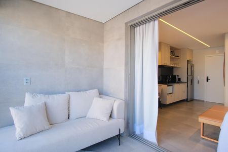 Apartamento para alugar com 37m², 1 quarto e 1 vagaVaranda