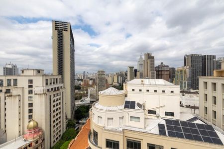 Vista do Quarto de apartamento à venda com 1 quarto, 49m² em República, São Paulo